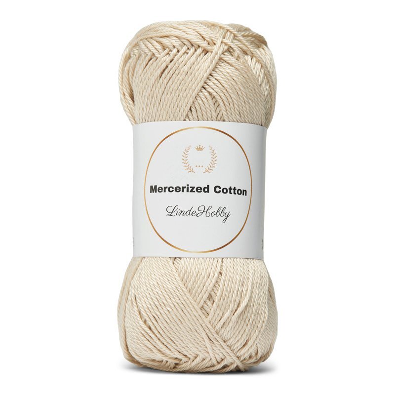 LindeHobby Mercerized Cotton 5 Ecru