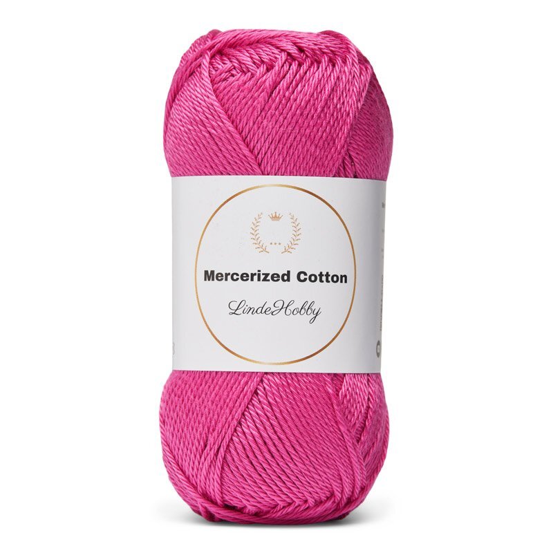 LindeHobby Mercerized Cotton 34 Fuchsia