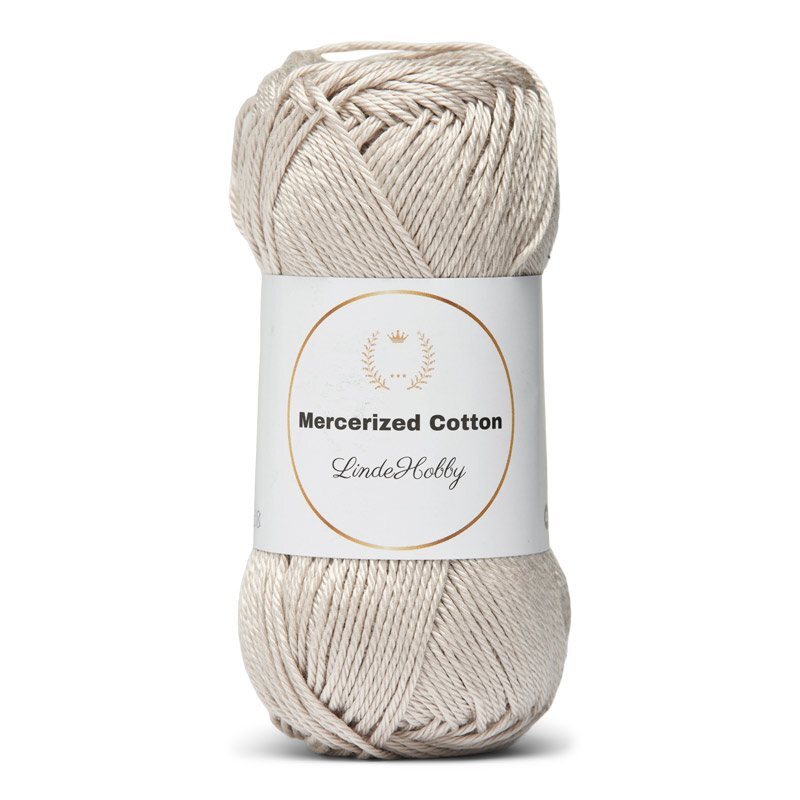 LindeHobby Mercerized Cotton 39 Pearl Gray