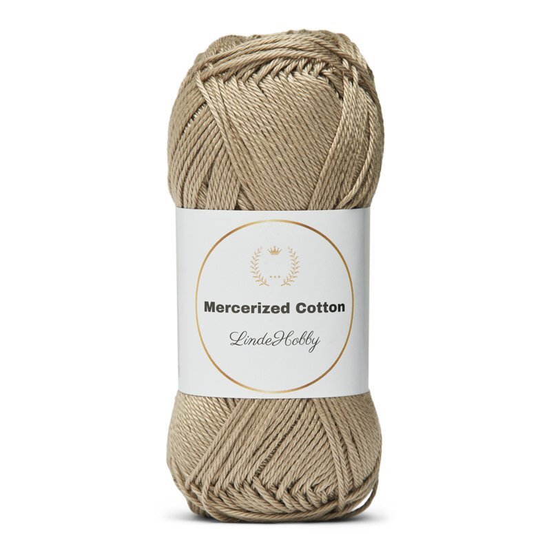 LindeHobby Mercerized Cotton 40 Latte