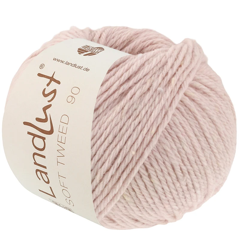 Lana Grossa Landlust Soft Tweed 90 31 Soft pink heathered