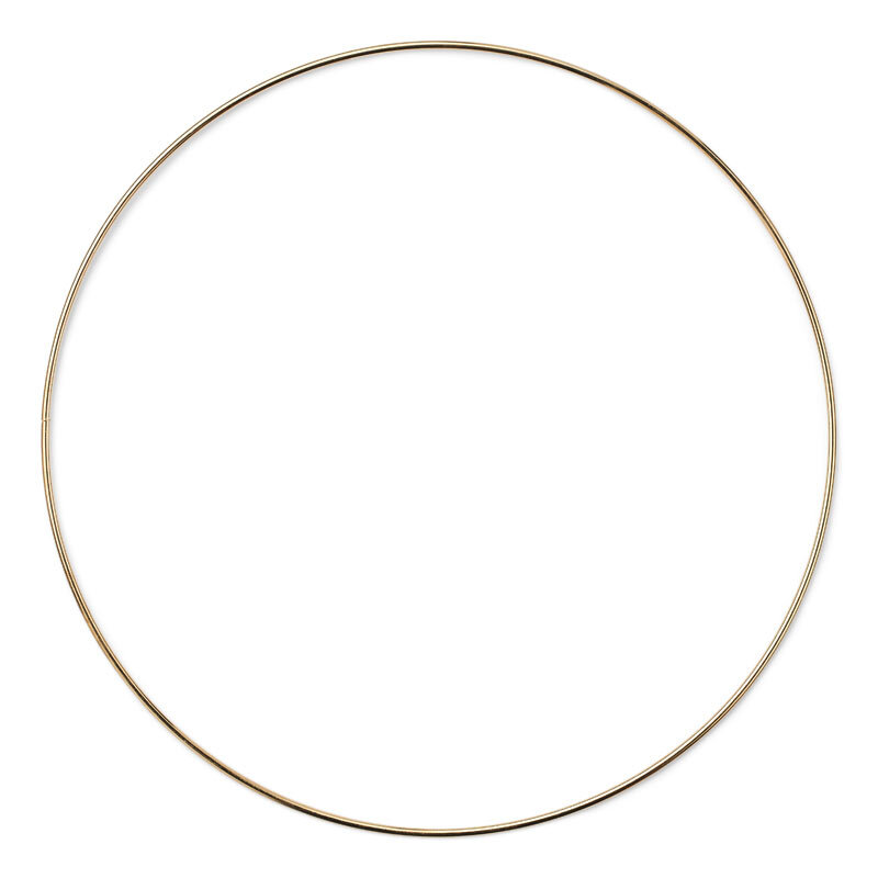 HobbyArts Metallring Gold 25 cm