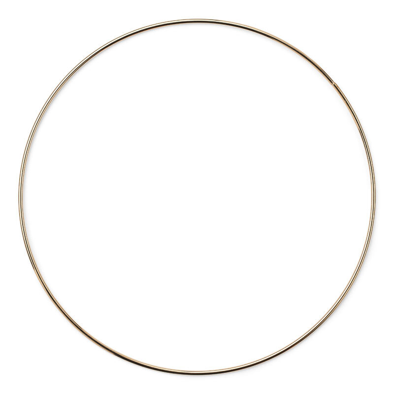 HobbyArts Metallring Gold 20 cm