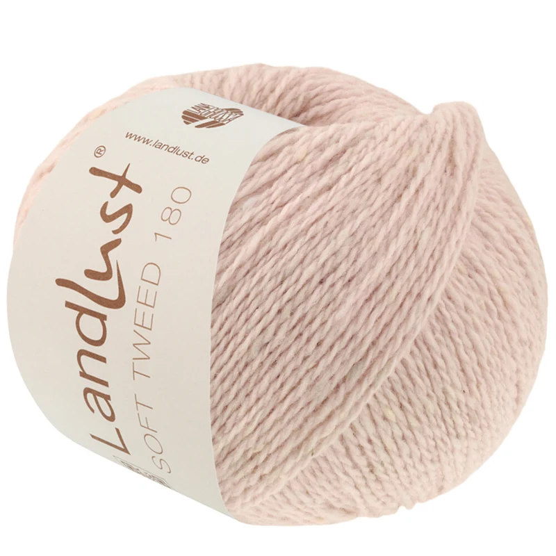 Lana Grossa Landlust Soft Tweed 180 131 Soft pink heathered