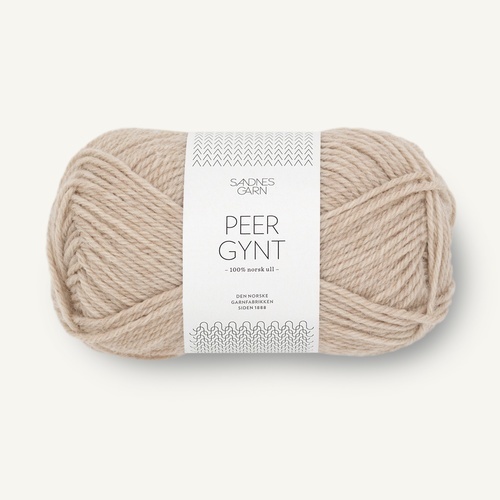Sandnes Peer Gynt 3021 Light Beige Melange