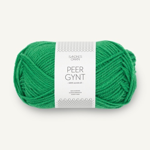 Sandnes Peer Gynt 8236 Jelly bean green