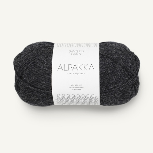 Sandnes Alpakka 1088 Anthracite Melange