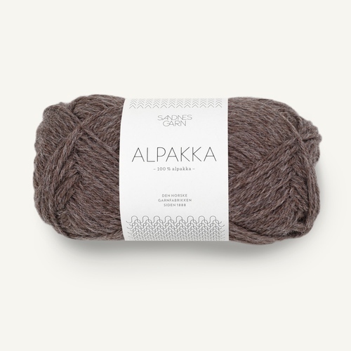 Sandnes Alpakka 2652 Medium Brown Melange