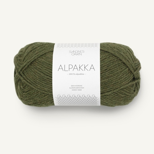 Sandnes Alpakka 9573 Moss Green