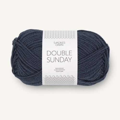 Sandnes Double Sunday 6580 Blue Night