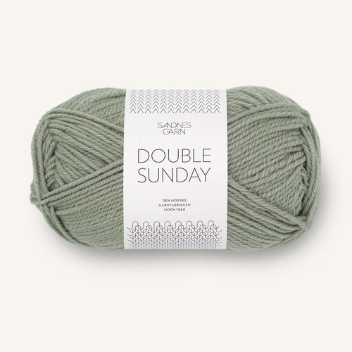 Sandnes Double Sunday 8521 Dusty Light Green
