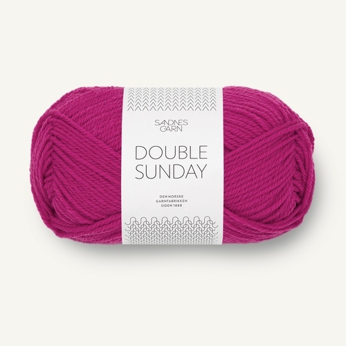Sandnes Double Sunday 4600 Jazzy Pink