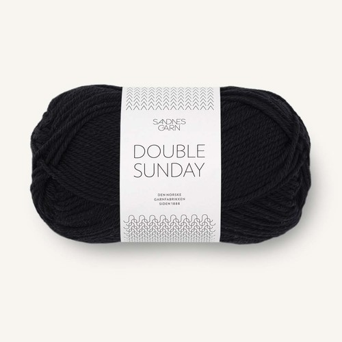 Sandnes Double Sunday 1099 Black