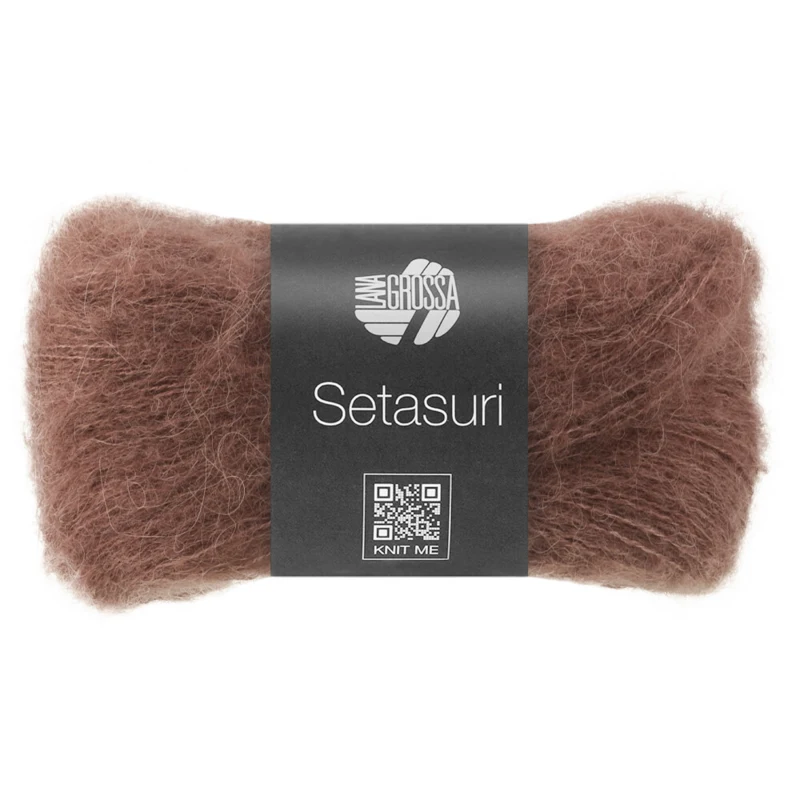 Lana Grossa Setasuri 84 Chocolate brown