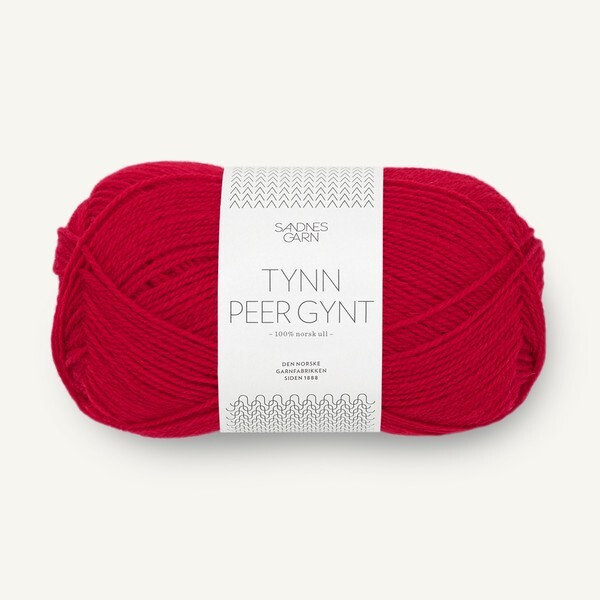 Sandnes Tynn Peer Gynt 4219 Red