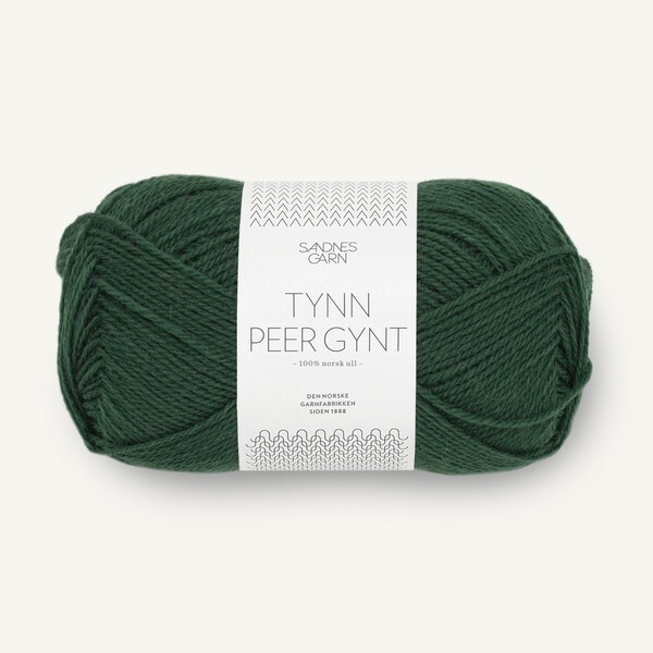 Sandnes Tynn Peer Gynt 8082 Forest Green