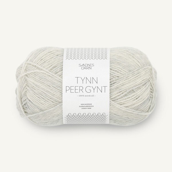 Sandnes Tynn Peer Gynt 1021 Light Grey Melange