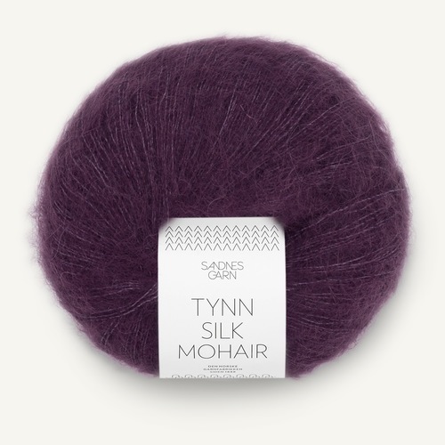 Sandnes Tynn Silk Mohair 4672 Balckberry Juice