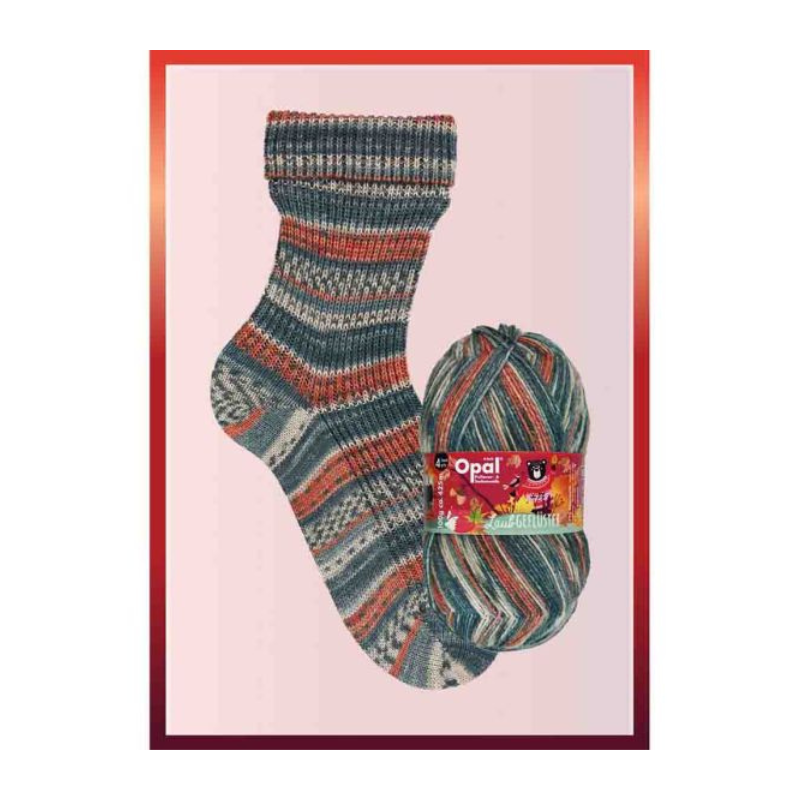 Opal Laubgeflüster 4-ply 55 Wild Boar Grunting