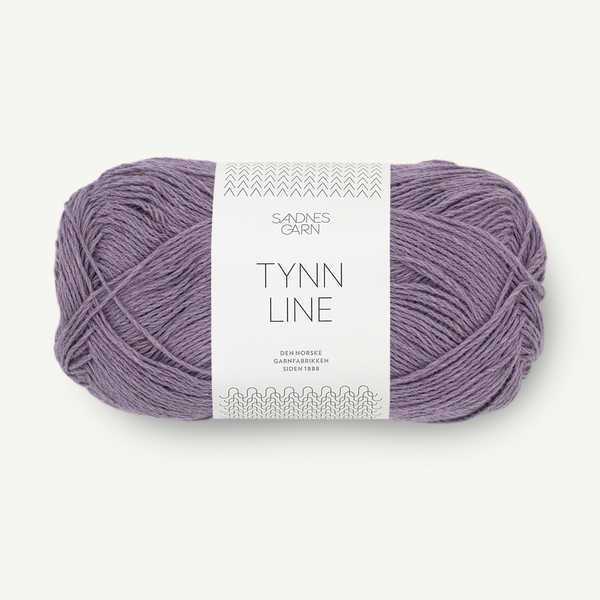 Sandnes Tynn Line 5252 Purple Dusk