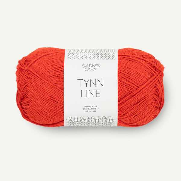 Sandnes Tynn Line 3819 Spicy Orange