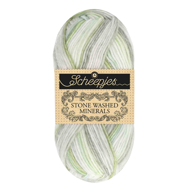 Scheepjes Stone Washed Minerals 916 Peridot Oasis