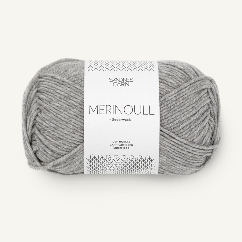 Sandnes Merinoull 1042 Grey Melange