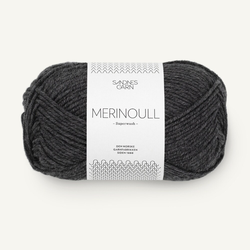 Sandnes Merinoull 1055 Dark Grey Melange