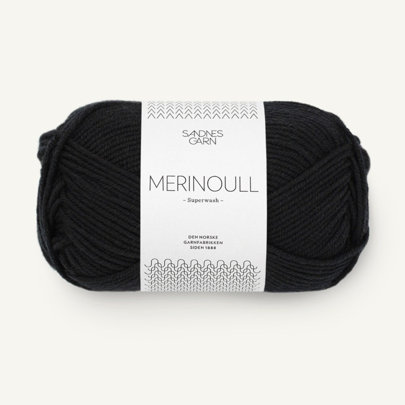 Sandnes Merinoull 1099 Black