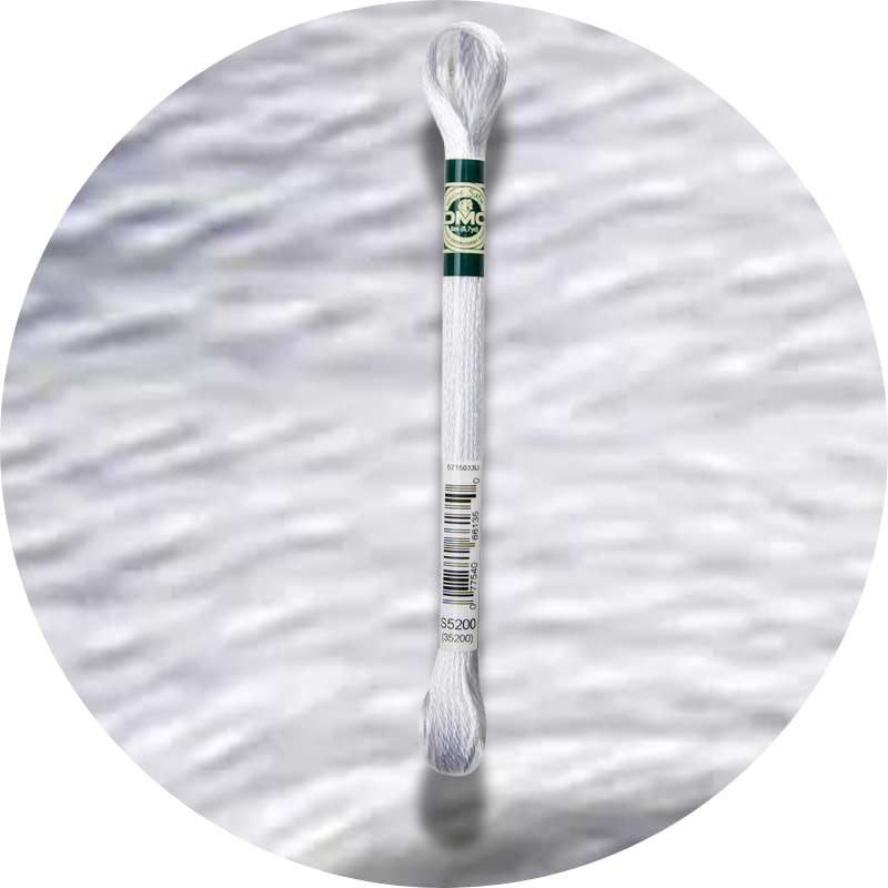 DMC Mouliné Satin Embroidery Thread S5200