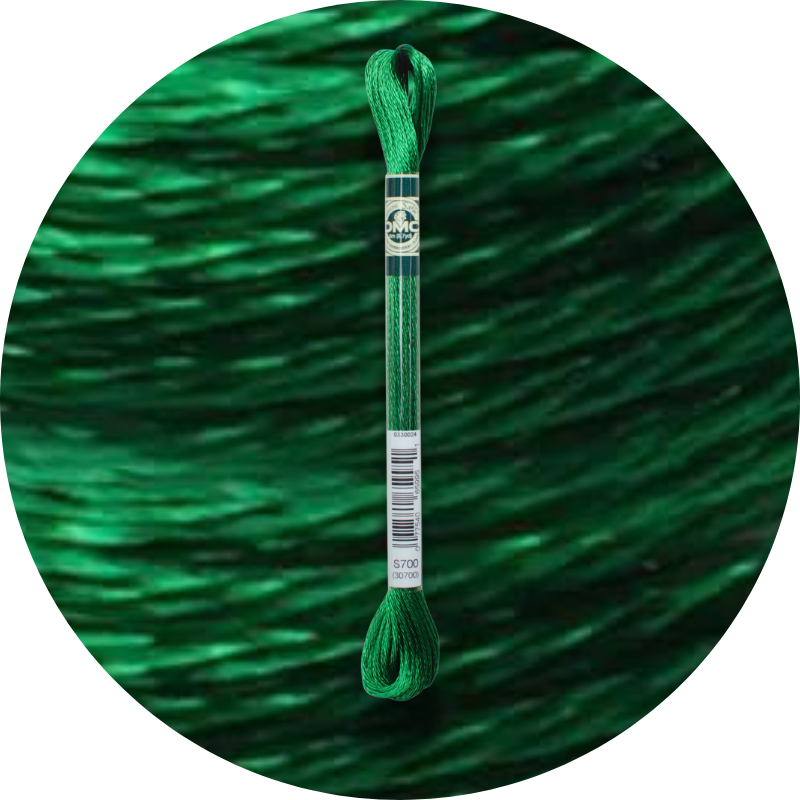 DMC Mouliné Satin Embroidery Thread S700