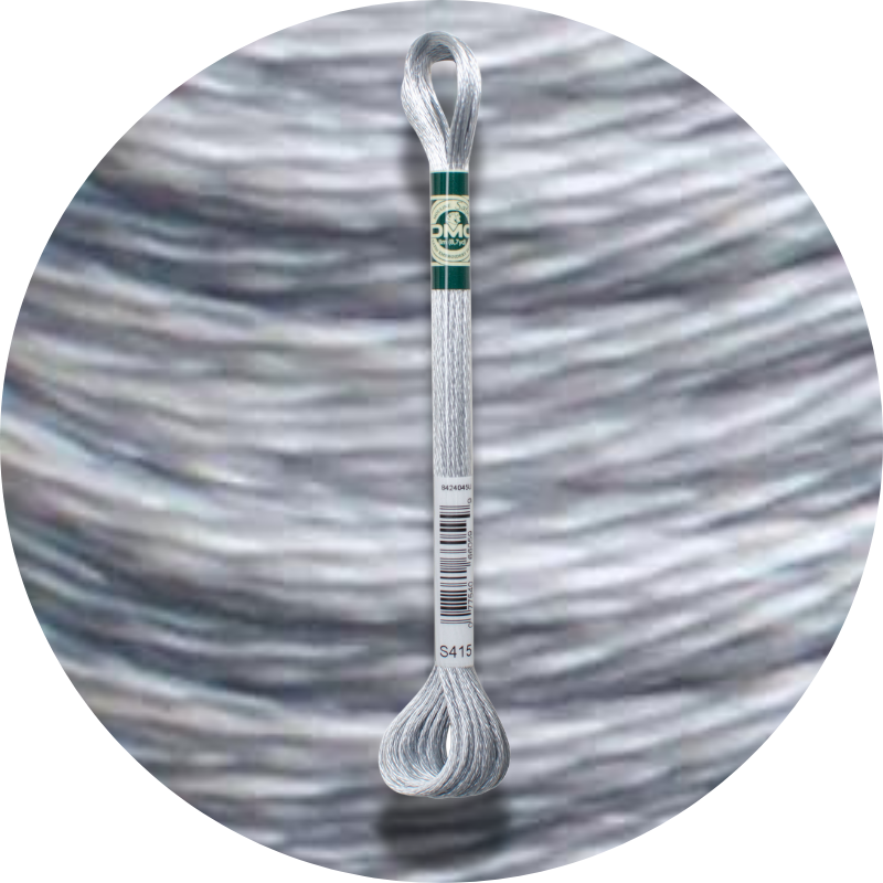 DMC Mouliné Satin Embroidery Thread S415