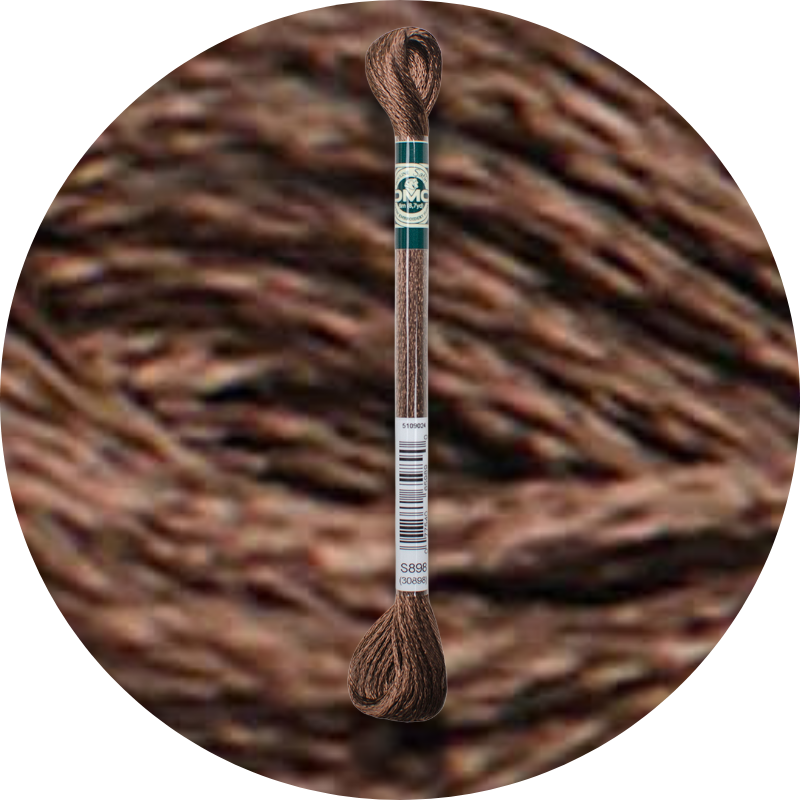 DMC Mouliné Satin Embroidery Thread S898