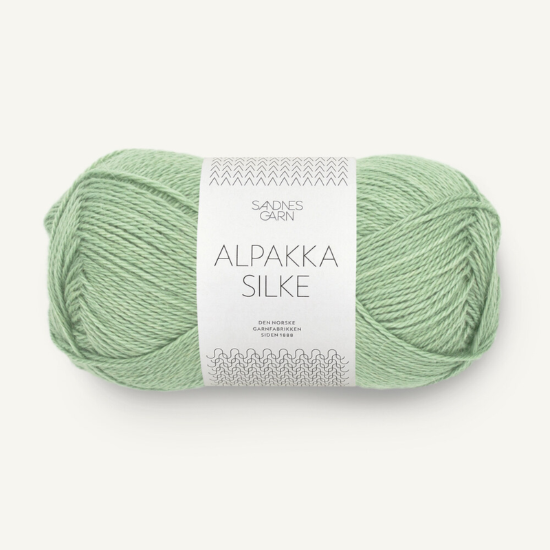 Sandnes Alpakka Silke 8532 Dusty Light Green