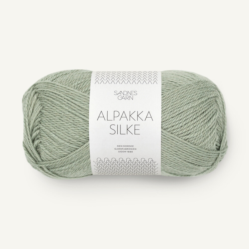 Sandnes Alpakka Silke 8521 Pistachio Ice Cream