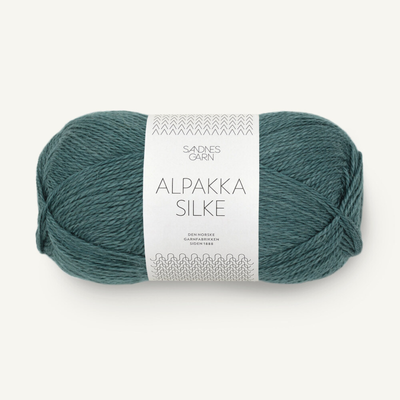 Sandnes Alpakka Silke 7572 Petroleum