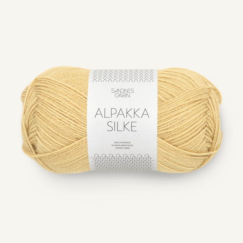 Sandnes Alpakka Silke 2122 Yellow Moonstone
