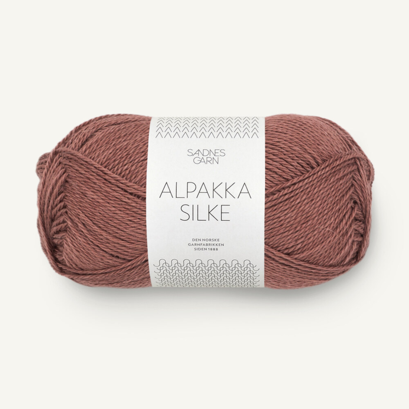 Sandnes Alpakka Silke 4043 Plum Pink