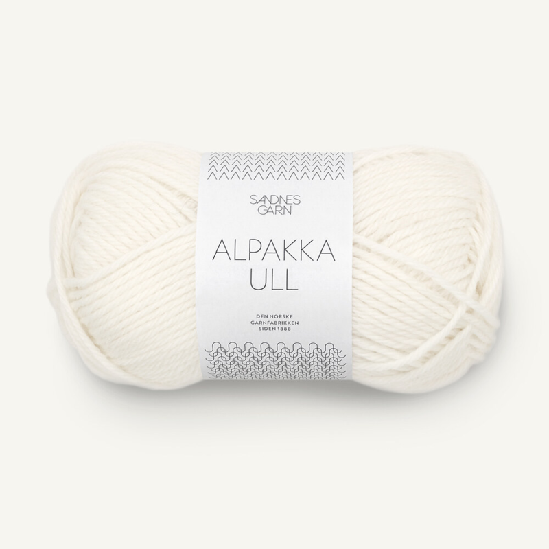 Sandnes Alpakka Ull 1002 White
