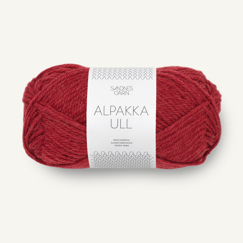 Sandnes Alpakka Ull 4236 Deep Red