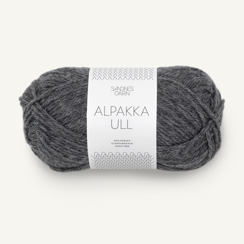 Sandnes Alpakka Ull 1053 Dark Heather Grey