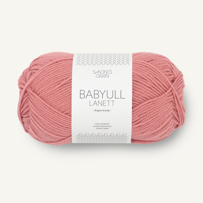 Sandnes Babyull Lanett 4024 Old Pink