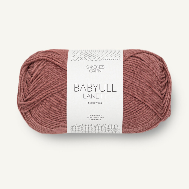 Sandnes Babyull Lanett 4043 Plum Pink