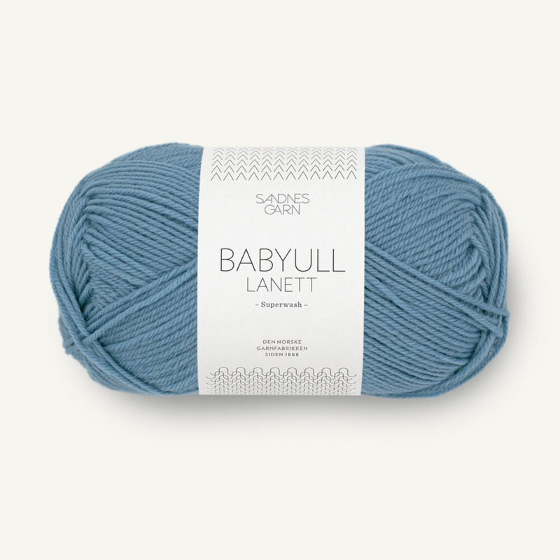 Sandnes Babyull Lanett 6033 Medium Blue