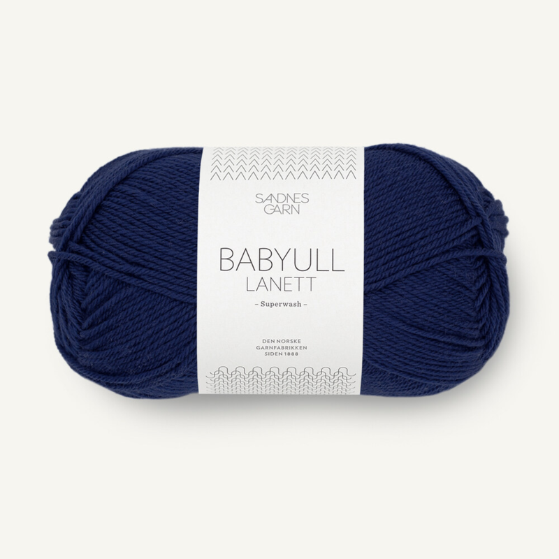 Sandnes Babyull Lanett 5575 Navy