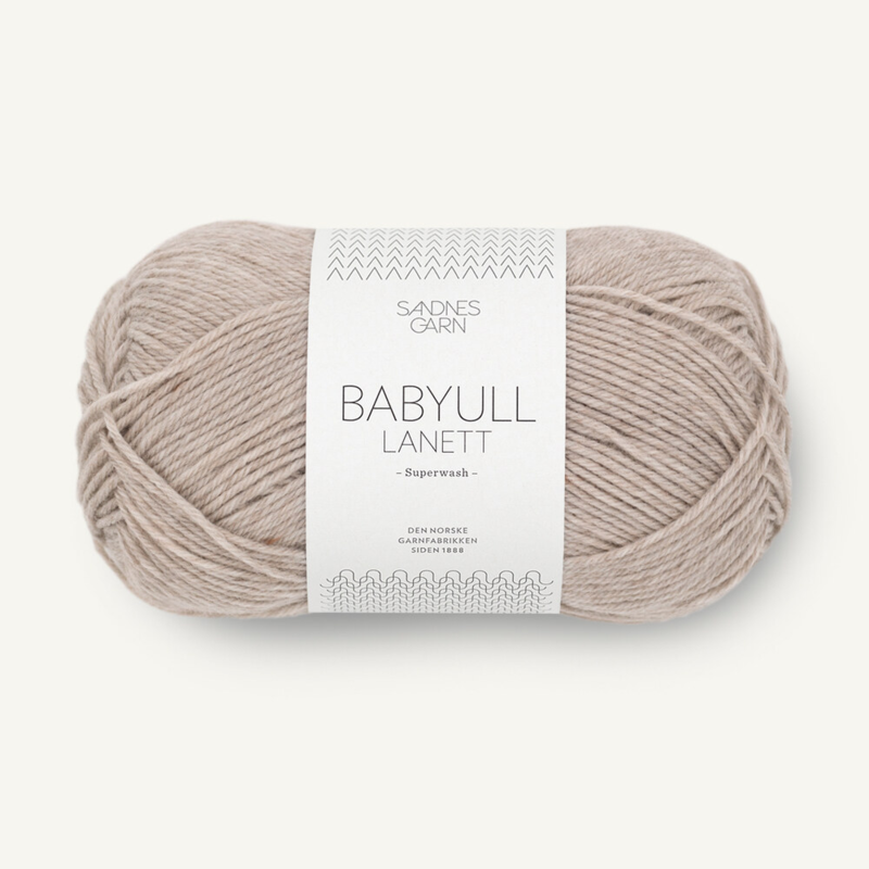 Sandnes Babyull Lanett 2650 Beige Melange