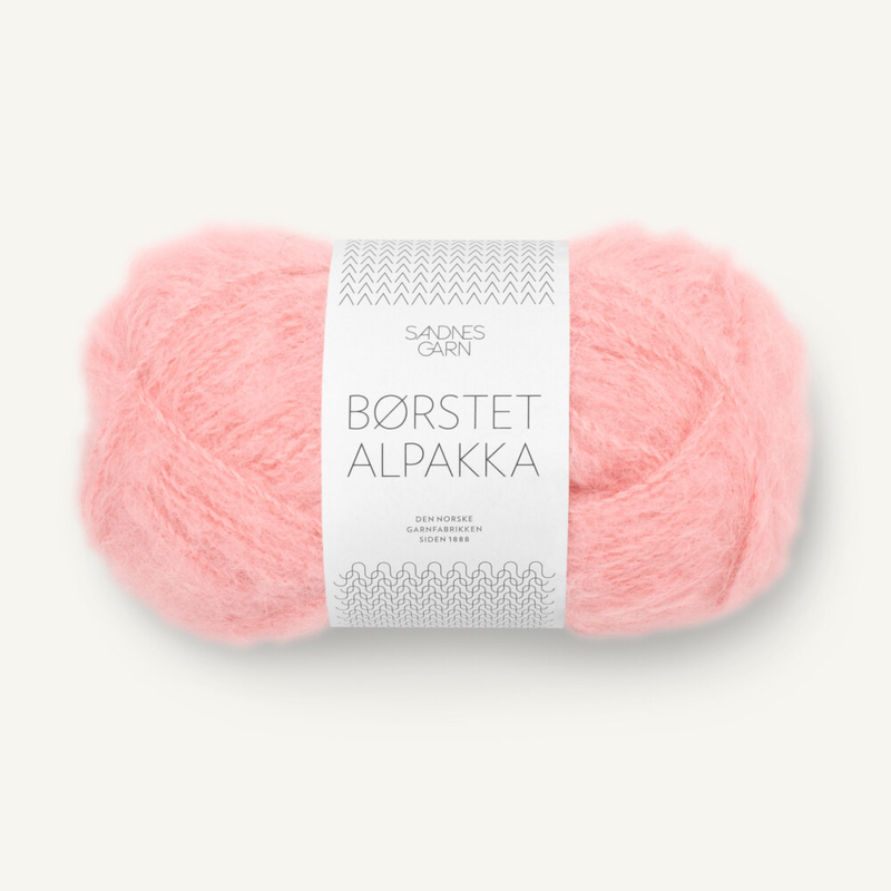 Sandnes Børstet Alpakka 4213 Blossom
