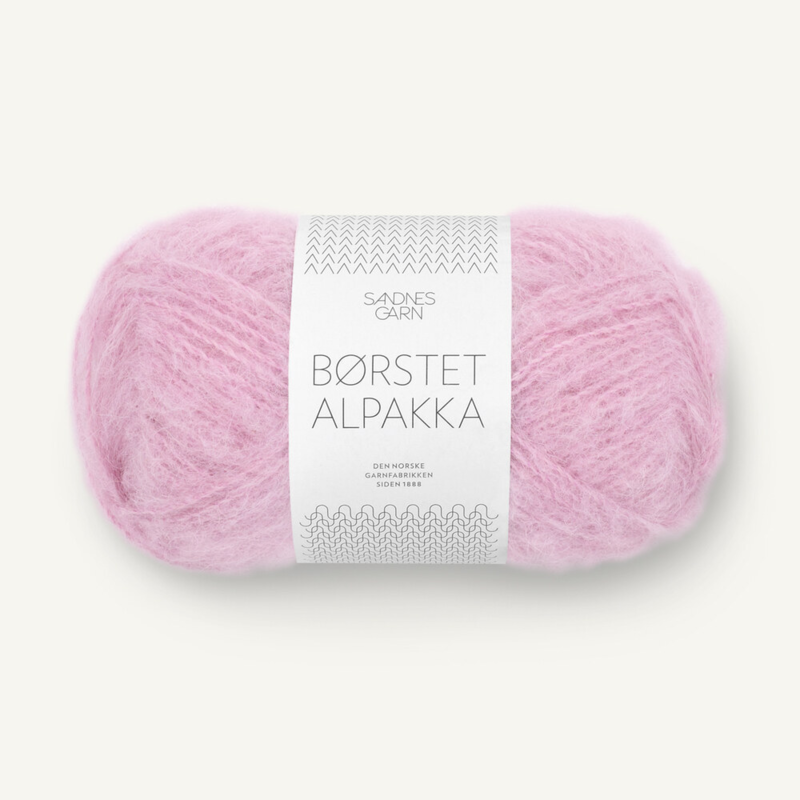 Sandnes Børstet Alpakka 4813 Pink Lilac