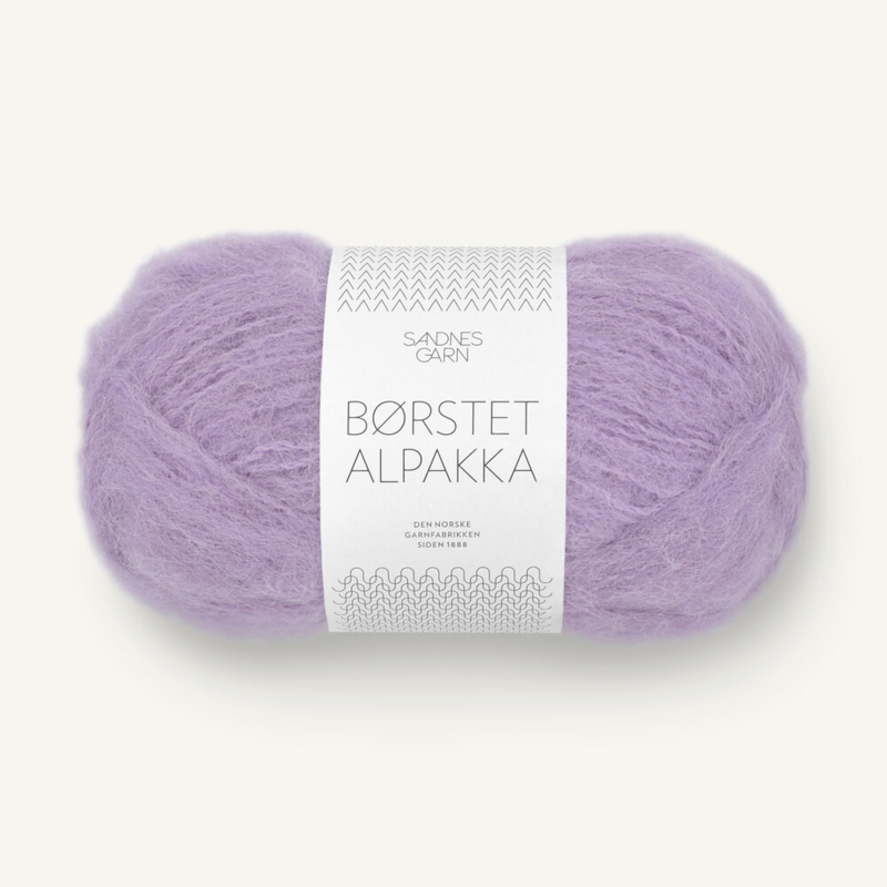 Sandnes Børstet Alpakka 5043 Purple