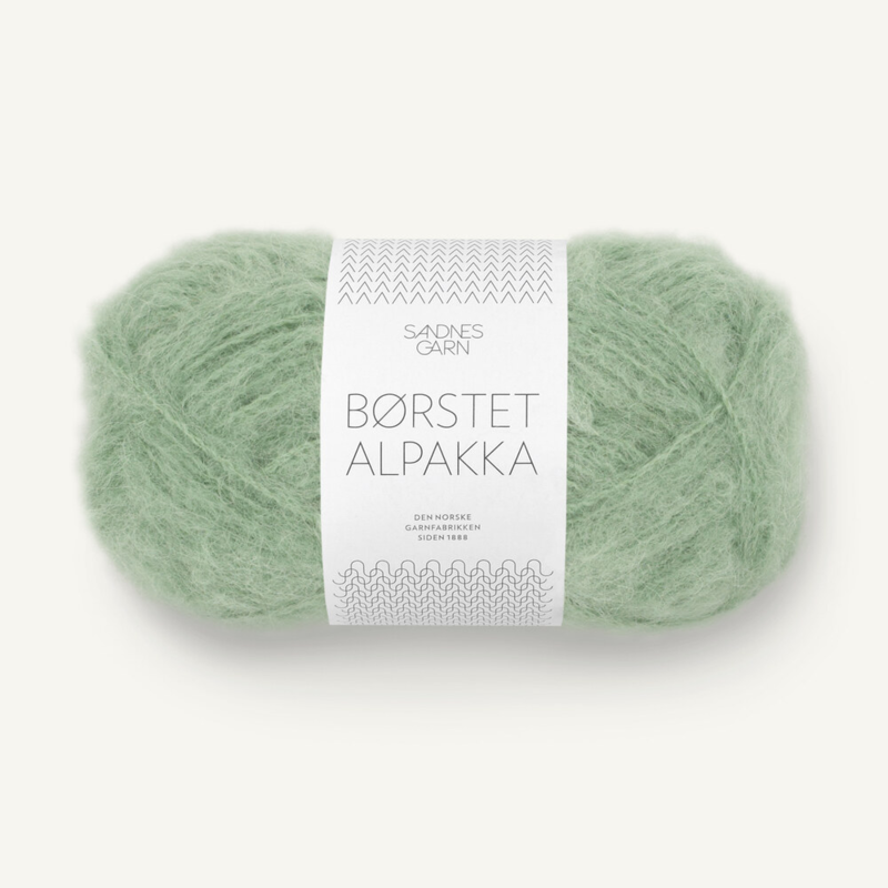 Sandnes Børstet Alpakka 8532 Pistachio